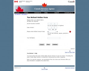 CRA Phishing Site (English)